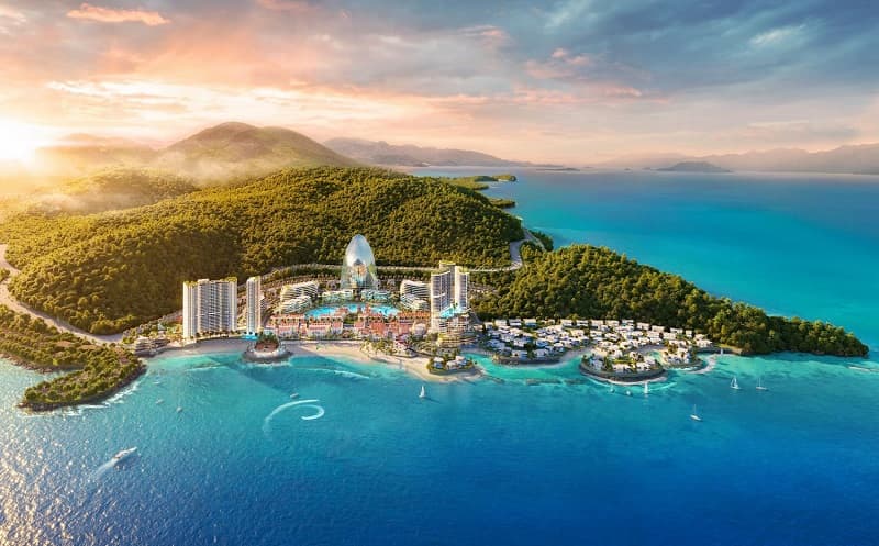 Vị trí Libera Nha Trang sở hữu view biển đẹp